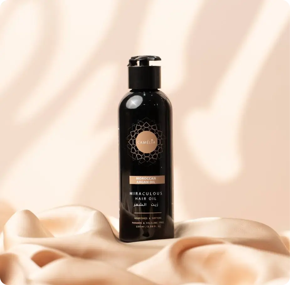 زيت كاميليا الطبيعي لتقوية الشعر